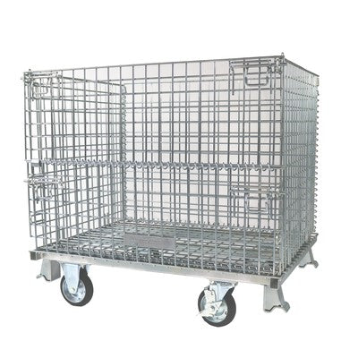 メッシュパレット 網パレ 呼称寸法:1000W×800L×850H(脚高さ含む) 耐荷重:1500kg サンキン製:SC-3 【4~5日で出荷可能】