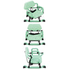 高齢者用 浴槽椅子 らくらくスライドベンチ ライトグリーン RSB-685GR マキテック